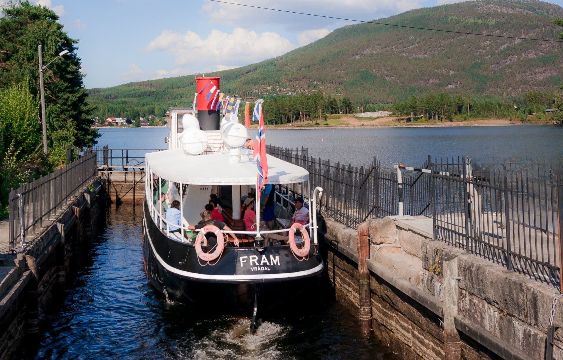 Cruise the historic M/S Fram