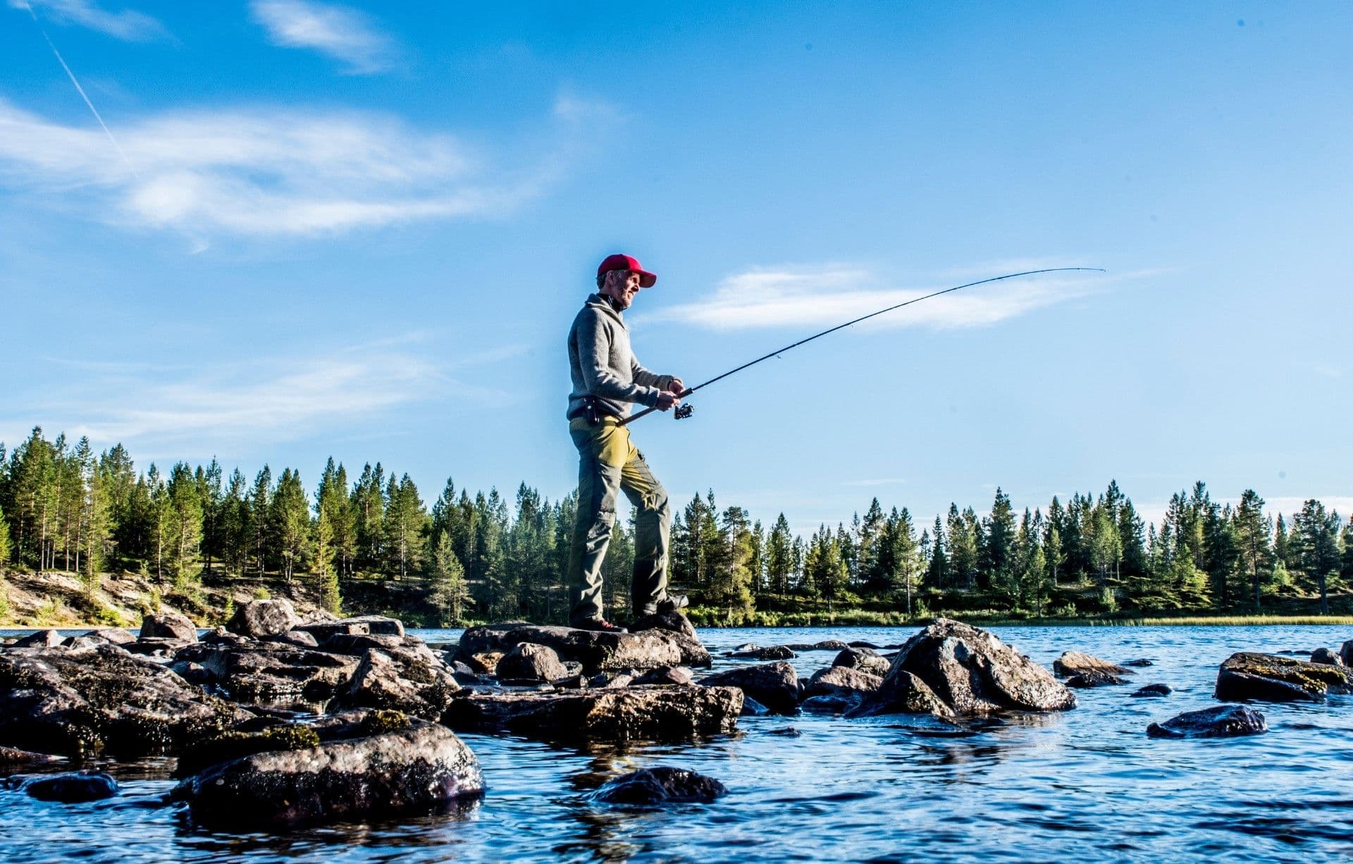 Fishing on Nisser & Vråvatn