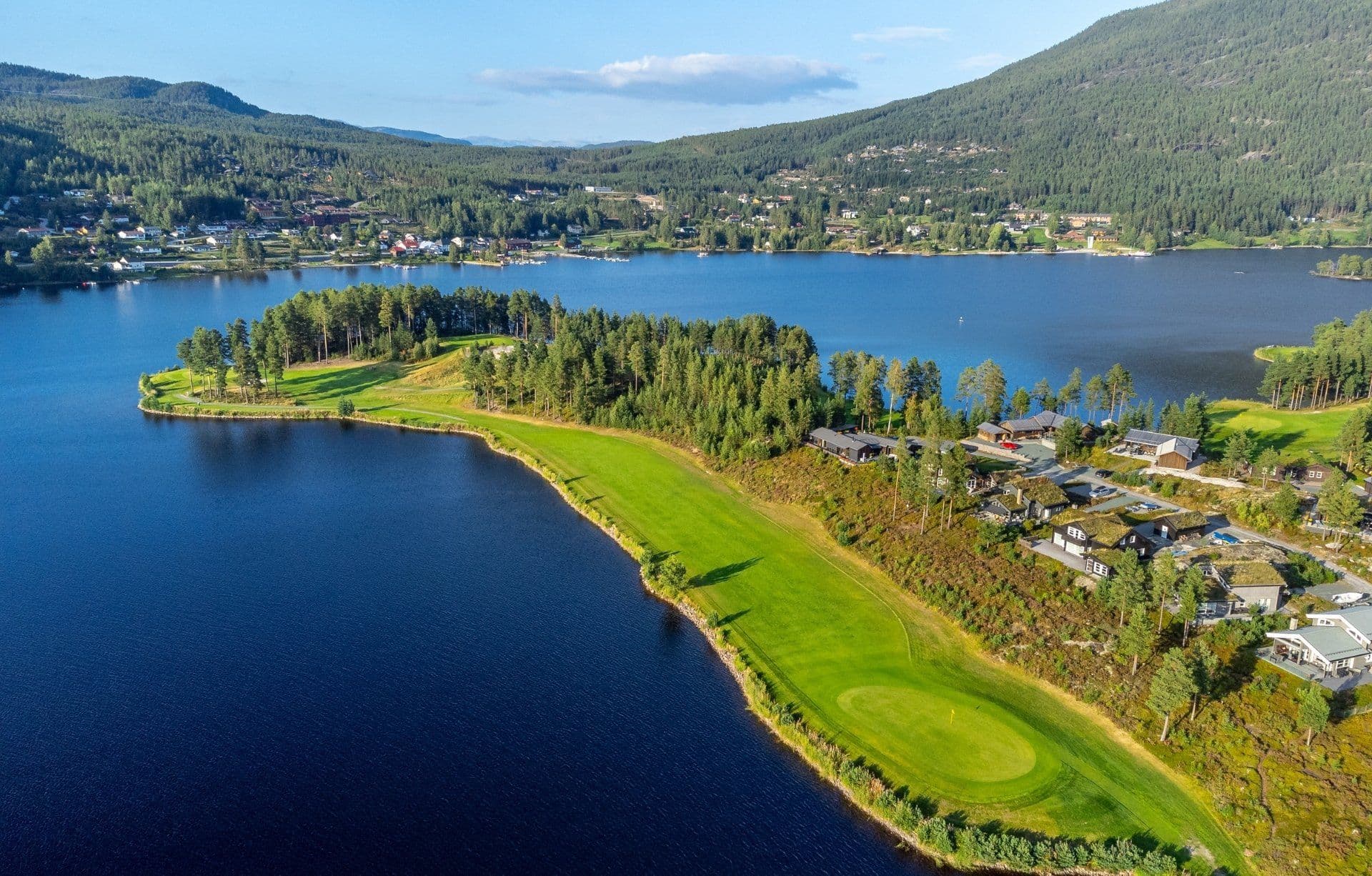 Golfen auf Fossøy