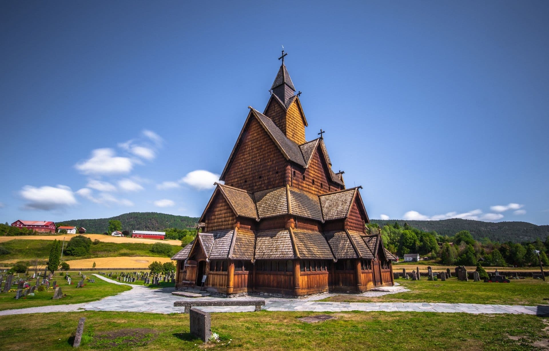 Heddal stave church visit