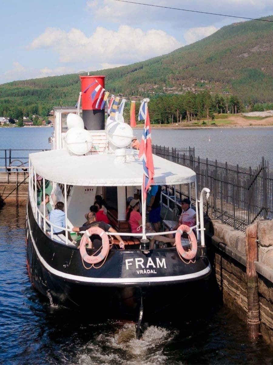 Cruise the historic M/S Fram