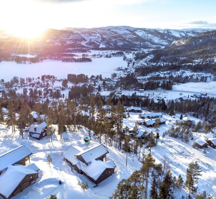 Romslig, og nær Vrådal sentrum